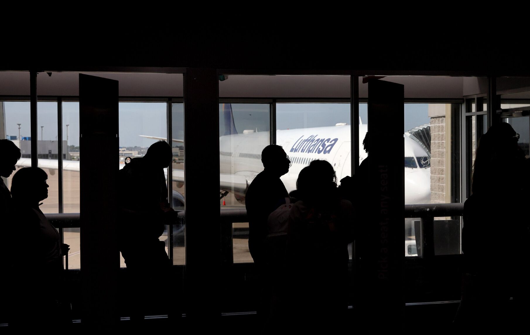 Lufthansa flights at St. Louis Lambert International Airport
